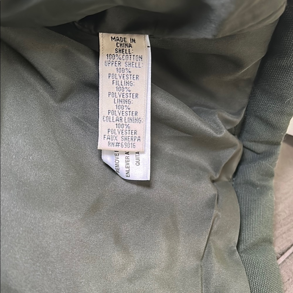 Men's Ruff Hewn Green Vest w/ Brown Accents - Picture 4 of 5